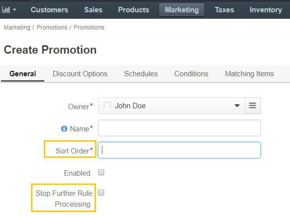 sorting discounts