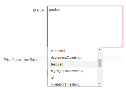 features drop down - price calculation in OroCommerce