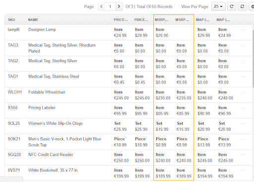 msrp-map-pricing-table