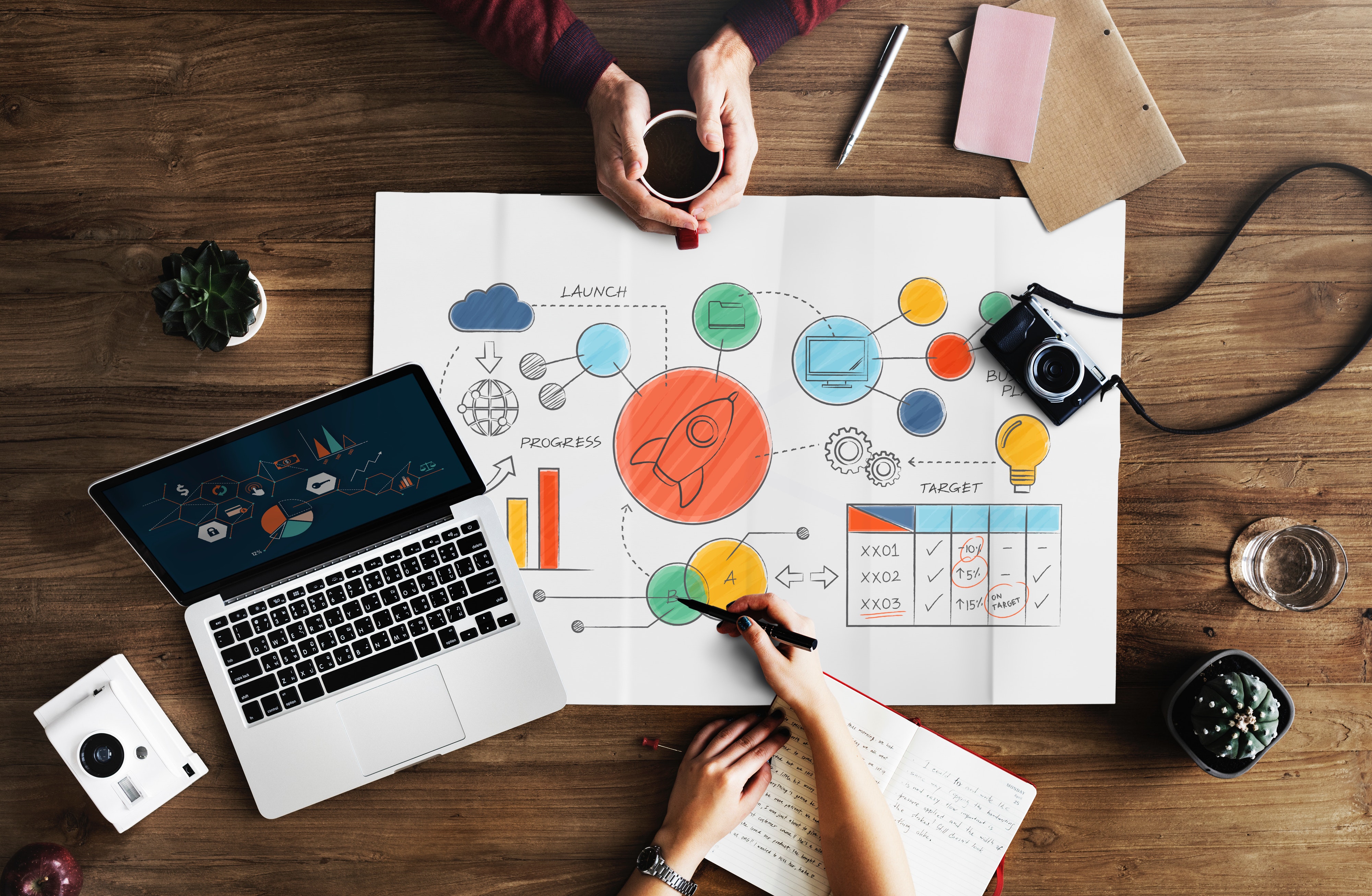 Frontend website design