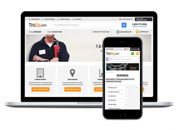 trupar b2b ecommerce store