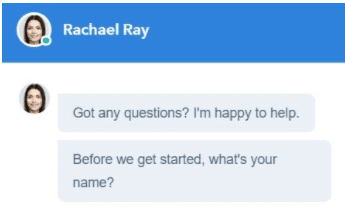 Proactive chat