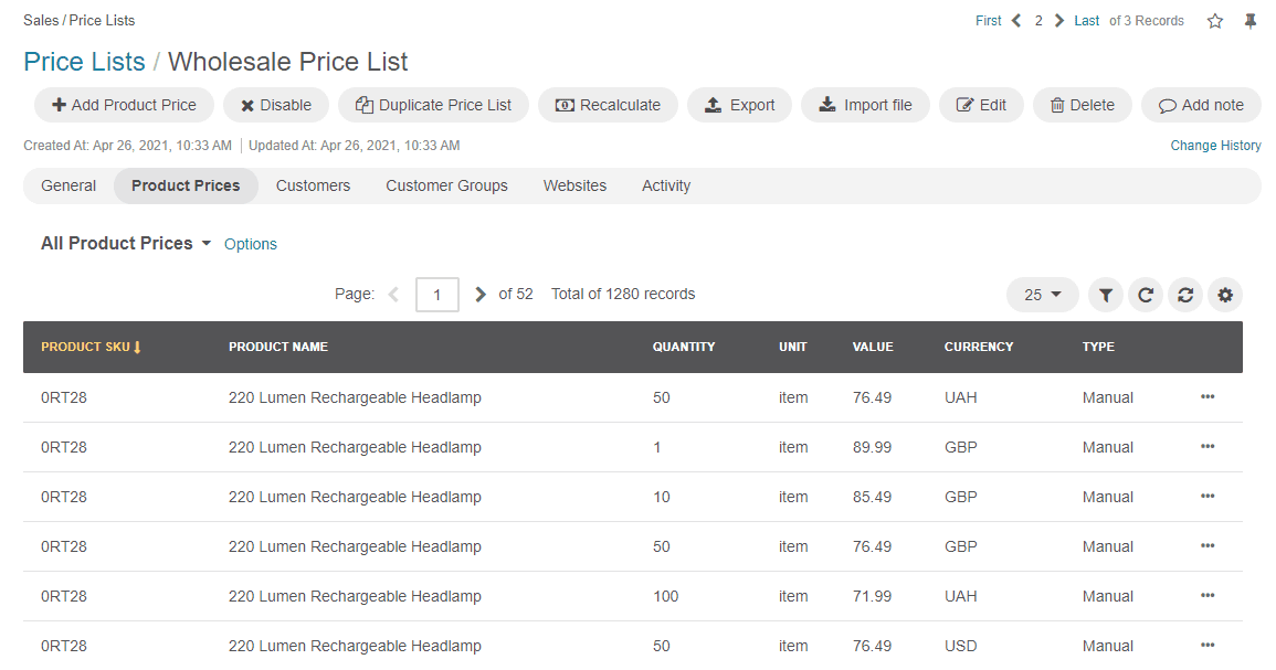 multiple-price-lists