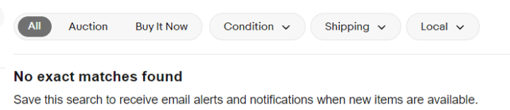no results page
