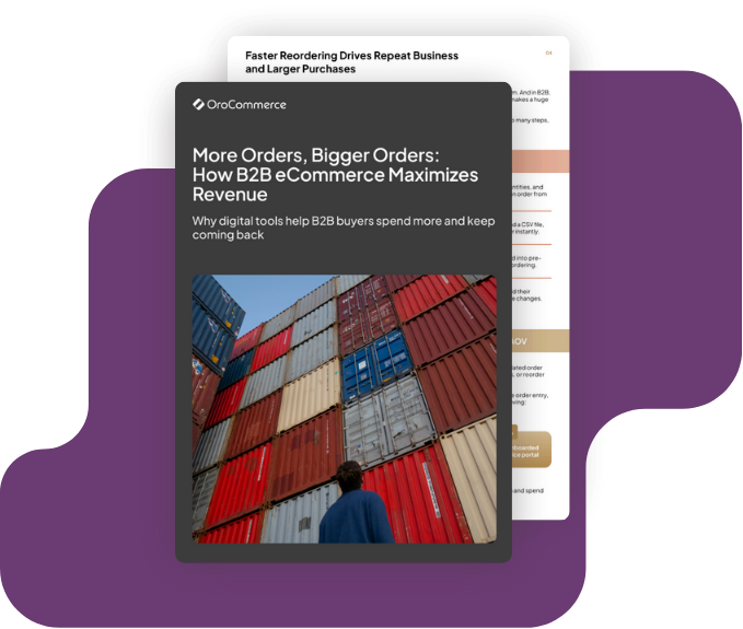 b2b ecommerce drives aov