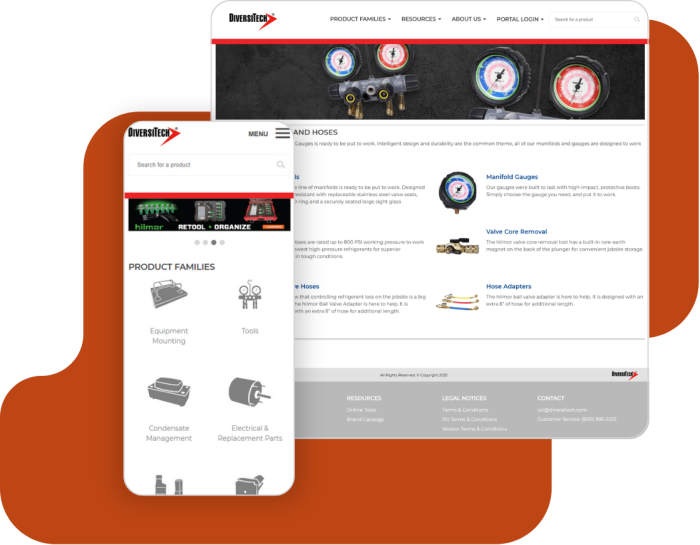 diversitech hvac ecommerce
