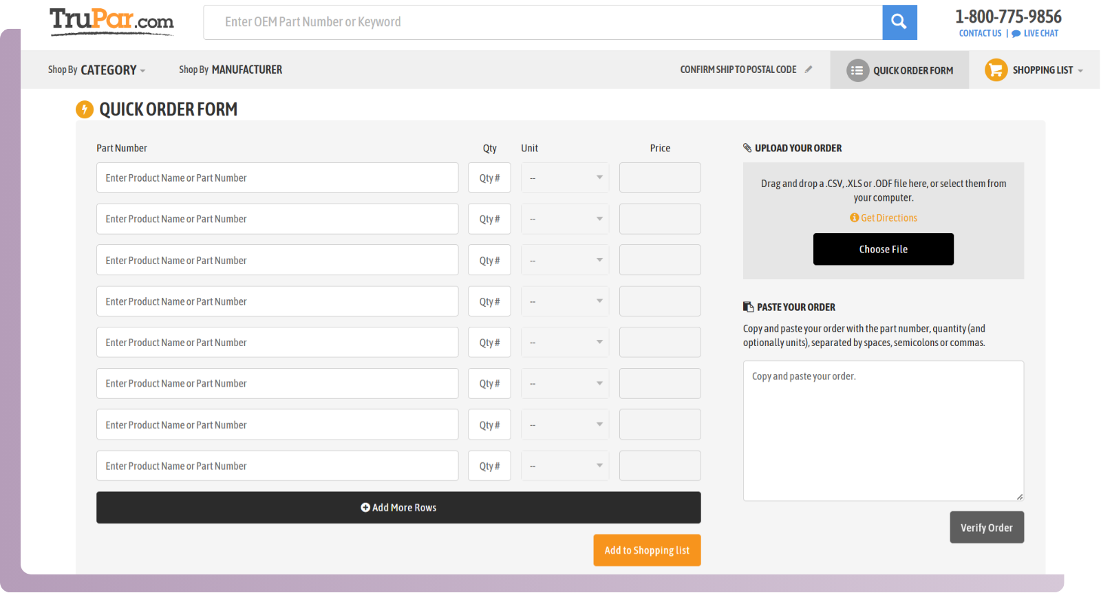 quick-order-form
