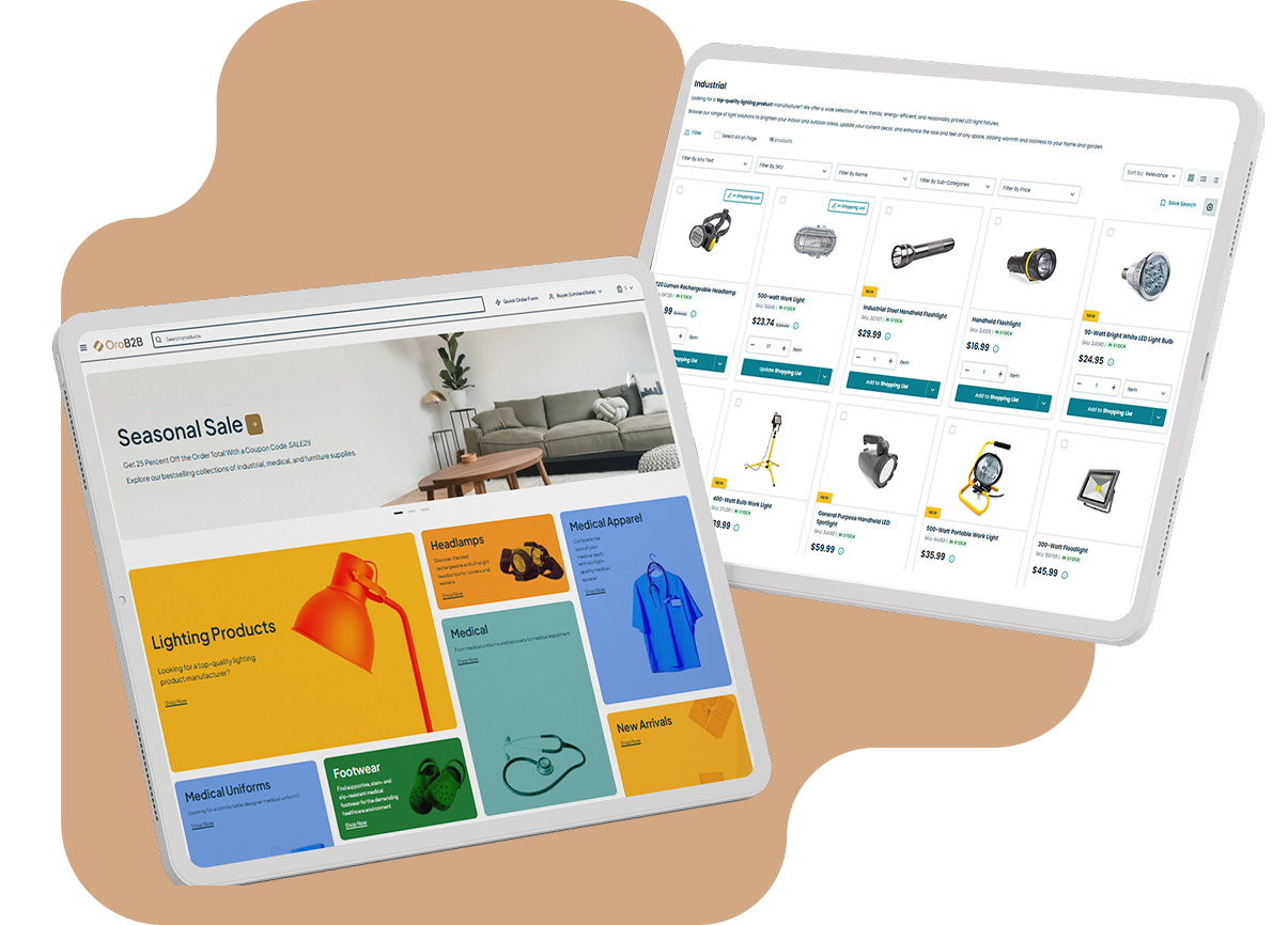 OroCommerce Features