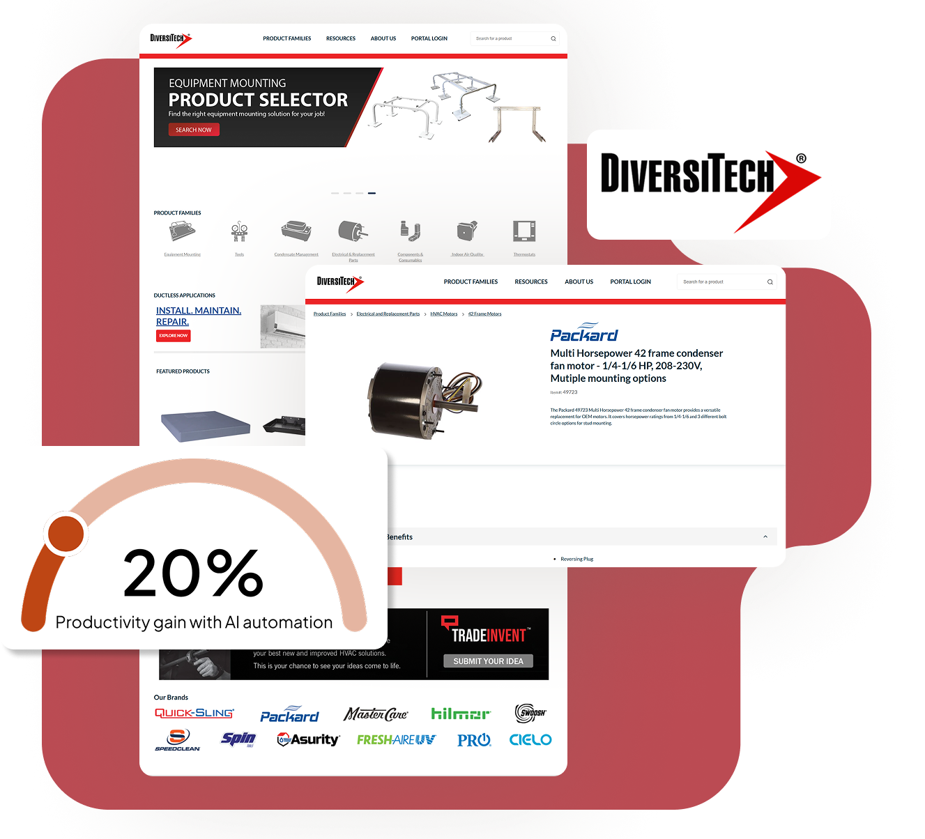 diversitech b2b ecommerce