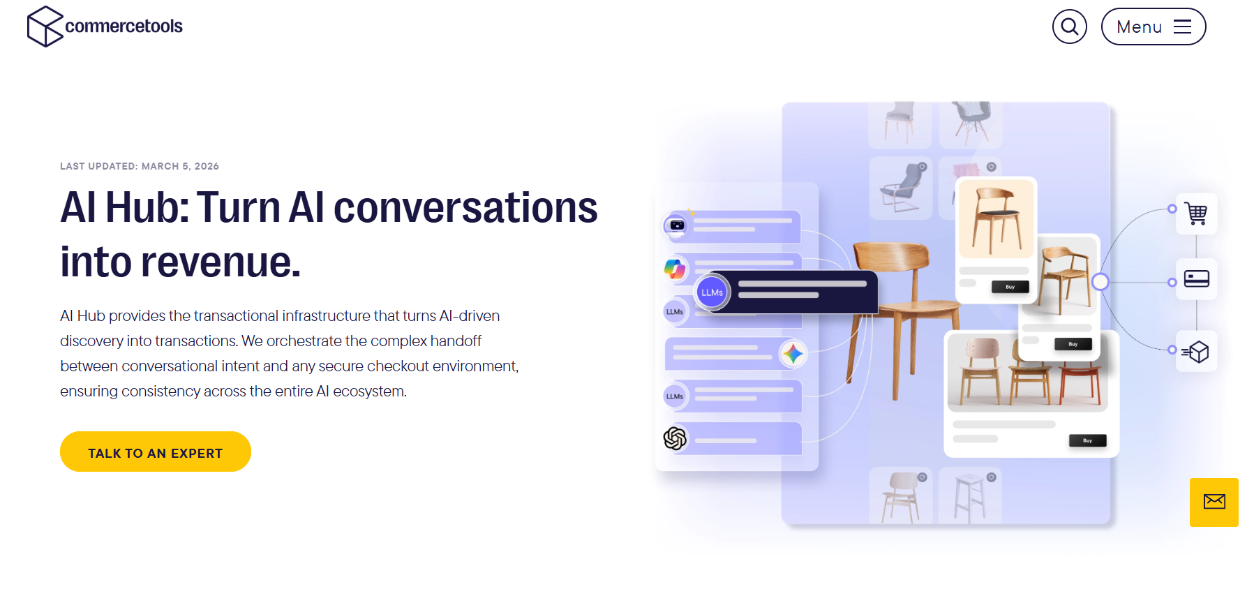 commercetools ai