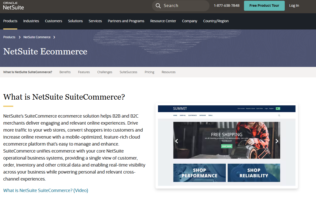 NetSuite SuiteCommerce