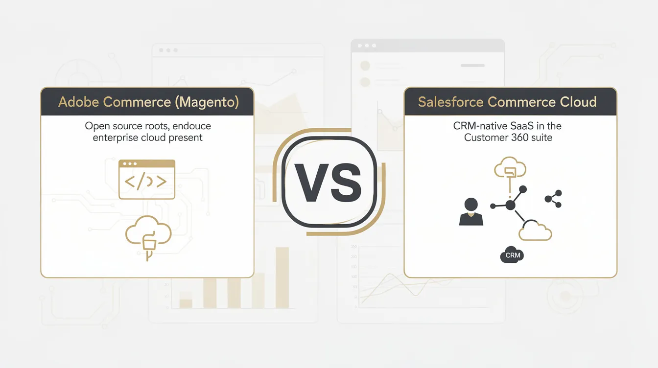 Adobe Magento vs Salesforce Commerce Cloud