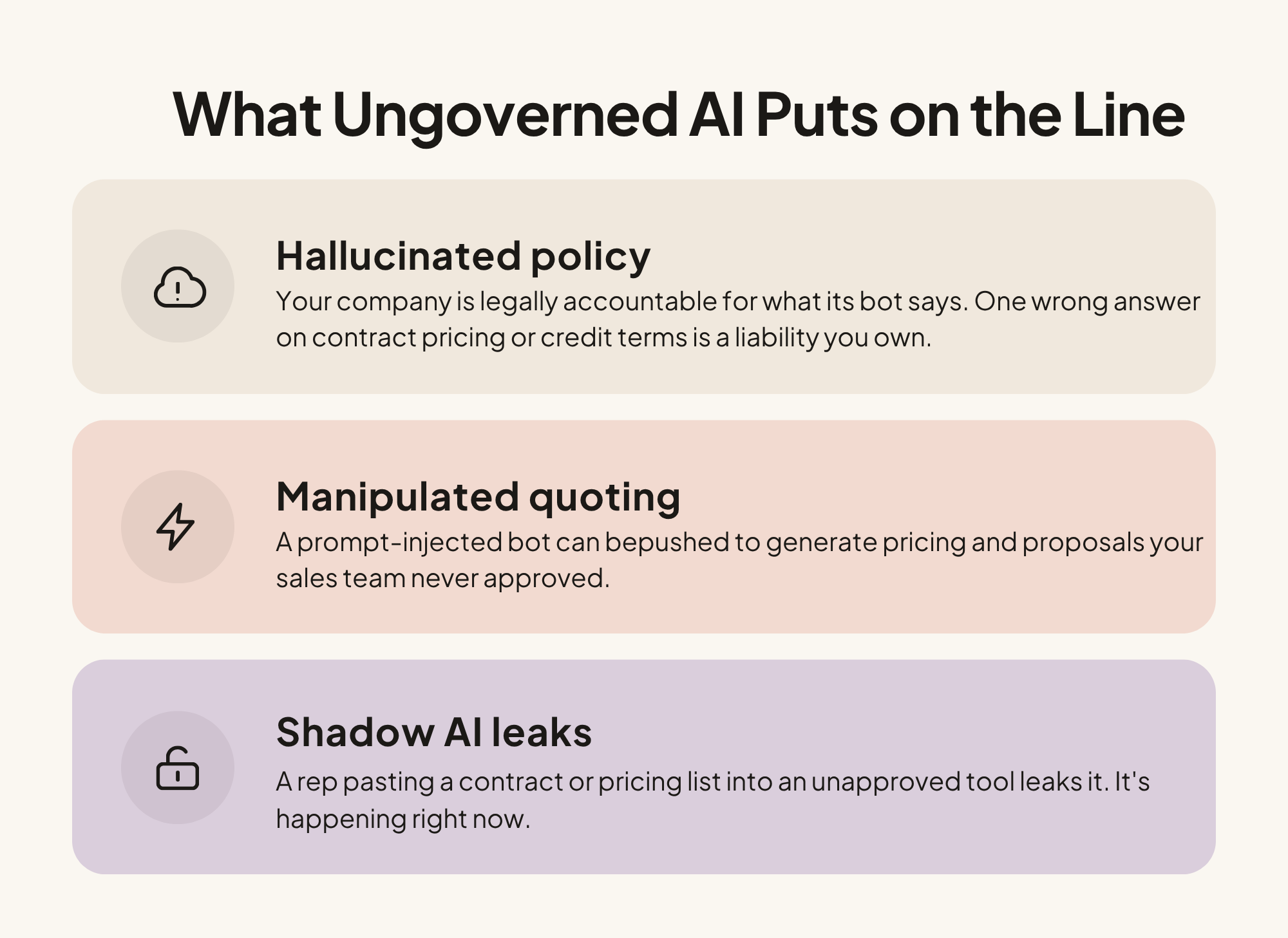 What ungoverned AI puts on the line v2