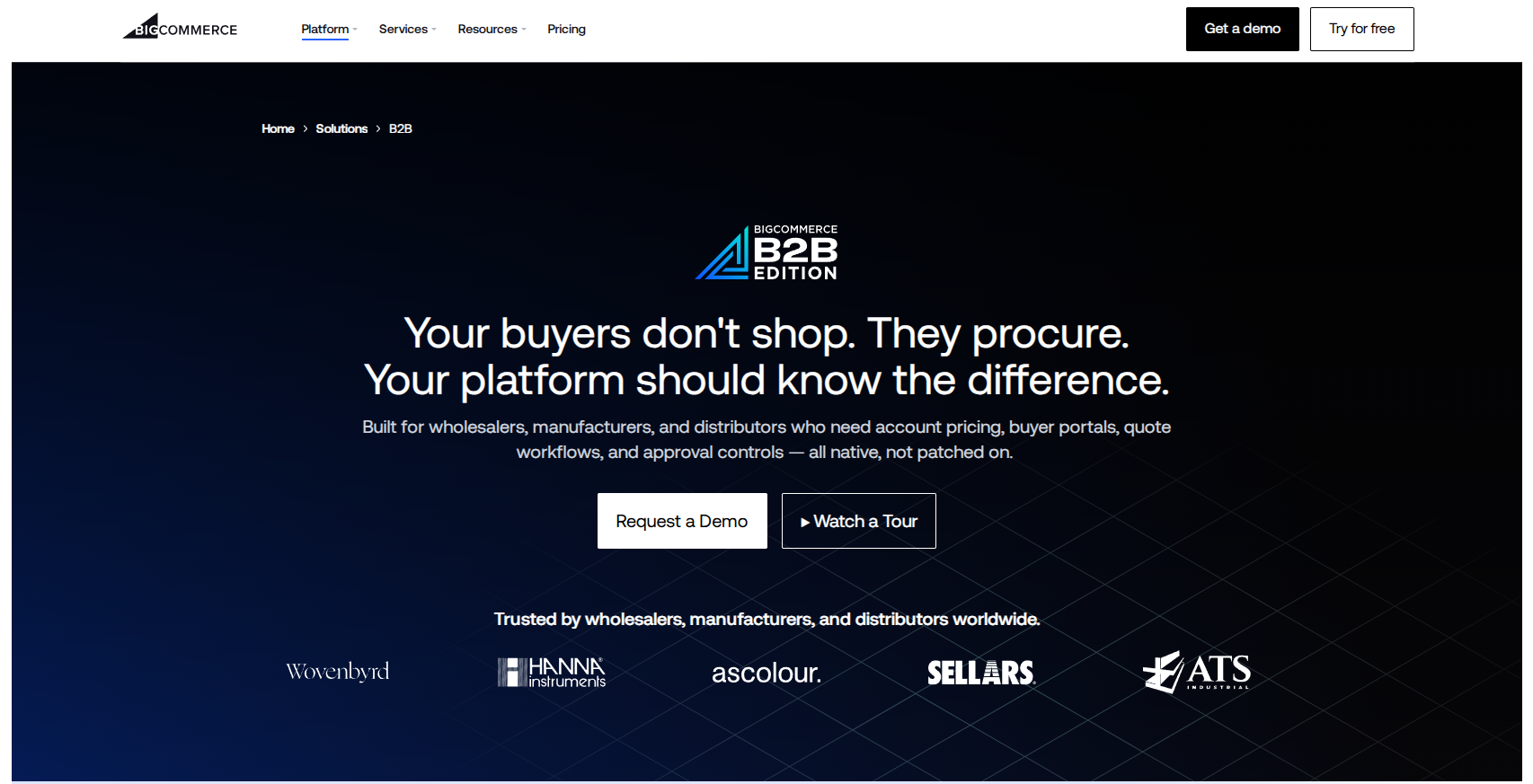BigCommerce B2B Edition
