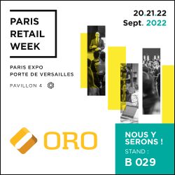 Oro expose au salon Paris Retail Week 2022