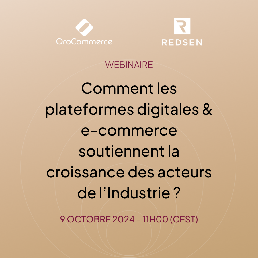 Webinaire OroCommerce x Redsen