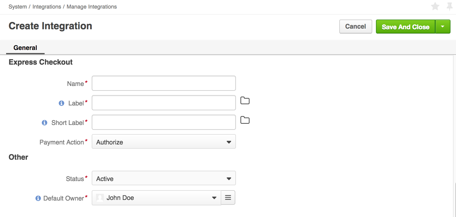 PayPal Payflow Gateway / PayPal Payment Pro Payment Methods Integration