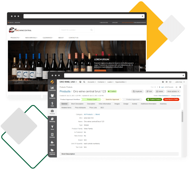 OroMarketplace marketplace management system