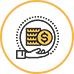 B2B-friendly payment types and terms icon