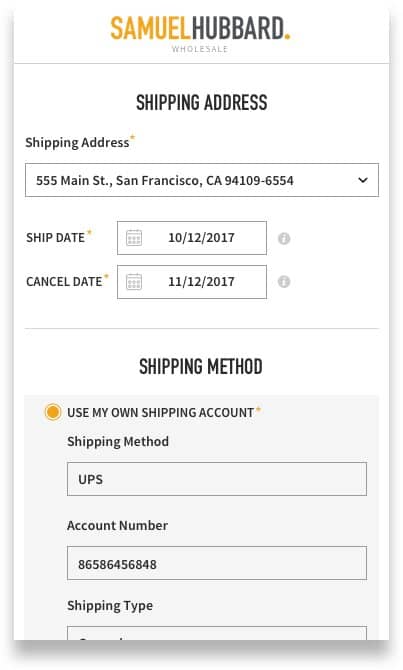 Mobile Navigation for Samuel Hubbard