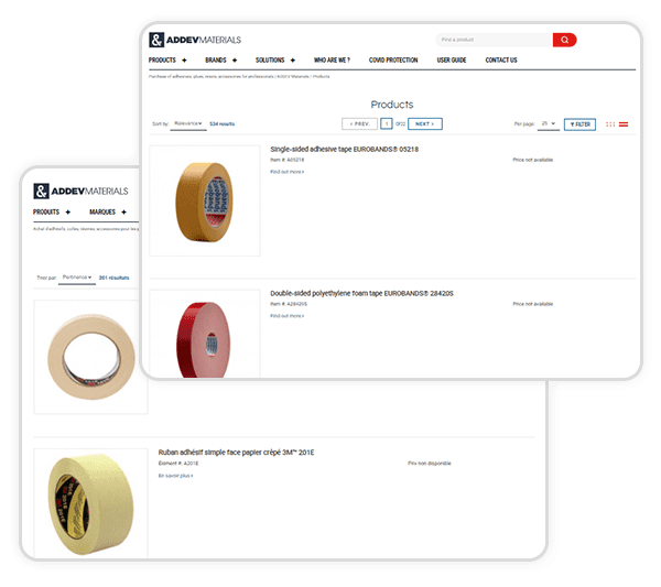 ADDEV Materials selected OroCommerce as its eCommerce solution
