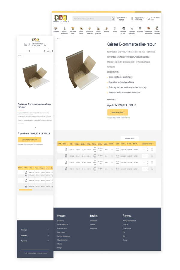 groupe tini b2b ecommerce