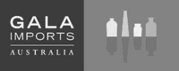 Gala imports dark logo