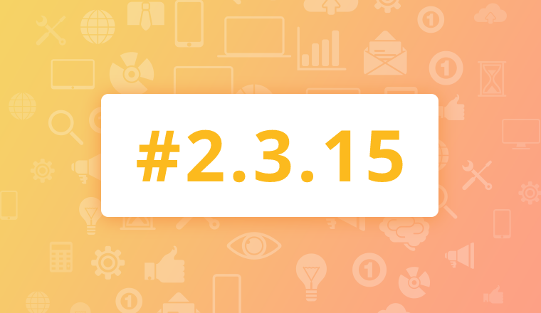 Maintenance Release for OroCRM Enterprise Edition 2.3.15